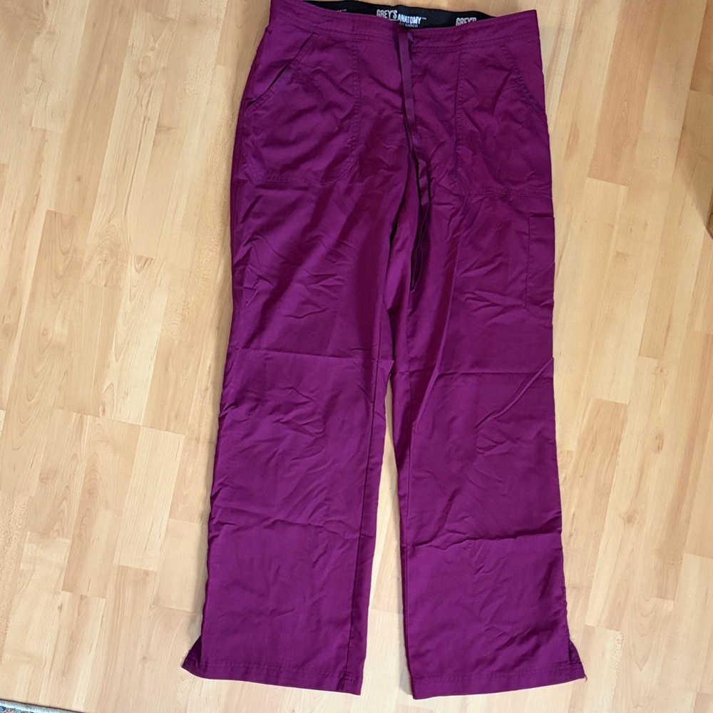 Grey’s Anatomy Wine Colored Scrub Pants